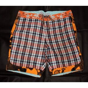 Robert Graham Men's Swim Trunk Shorts Board Mesh Lined Size‎ 36